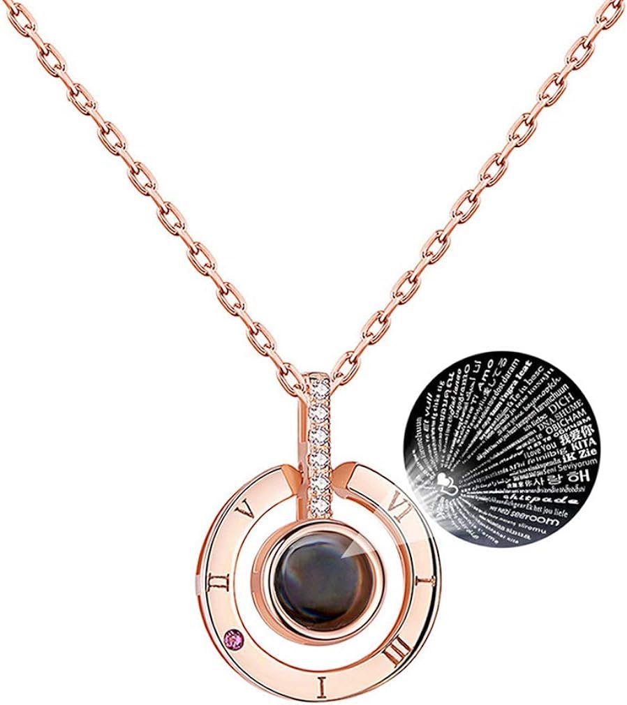 Collar amor eterno 100 idiomas │Lunara Jewels™️