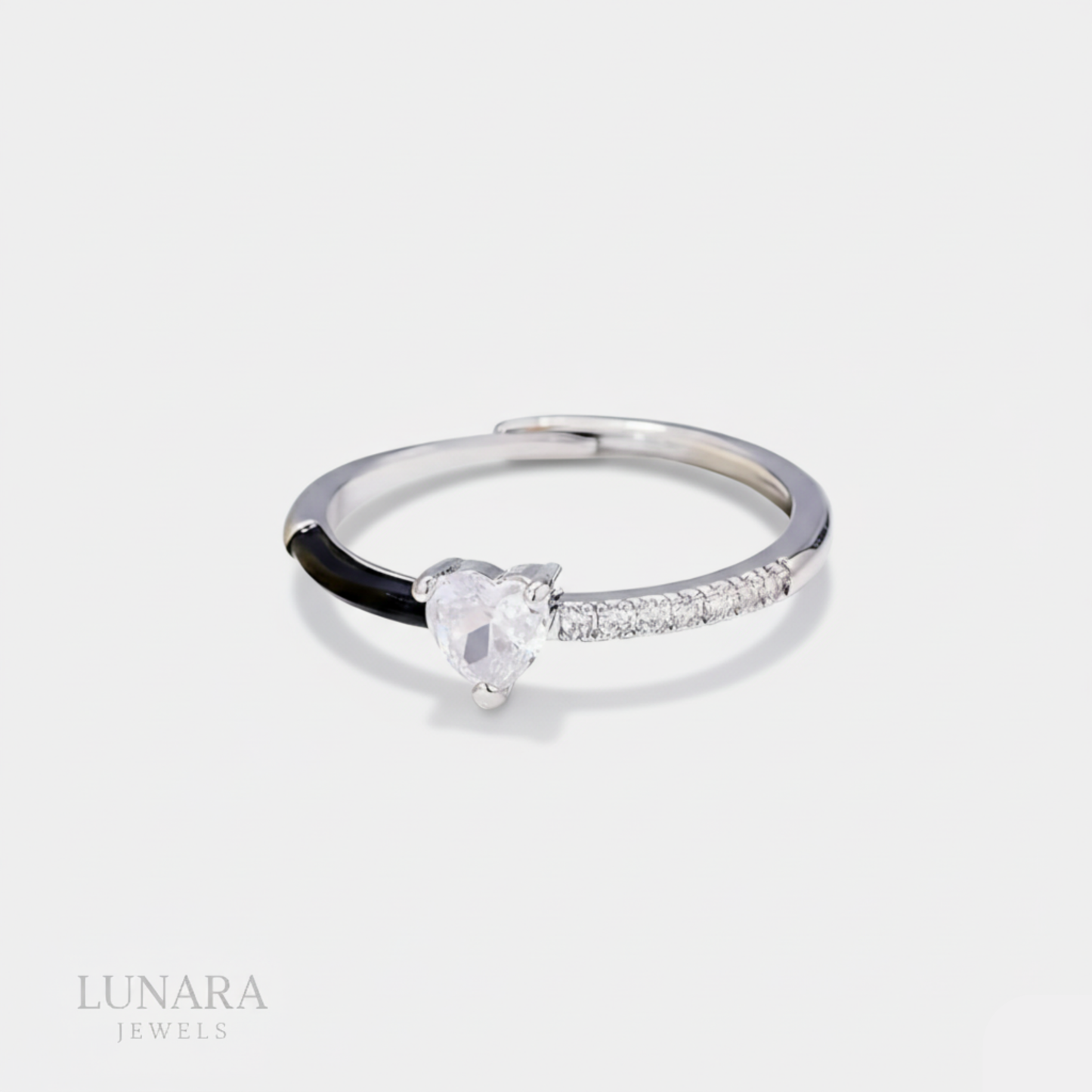 Anillo de corazón para mujer │Lunara Jewels™️