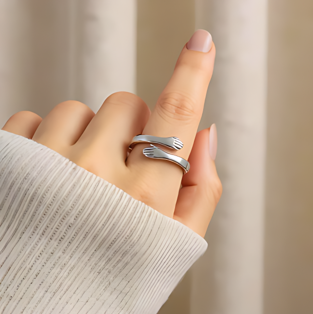 Mi preciosa nieta - Anillo de Abrazo │Lunara Jewels™️