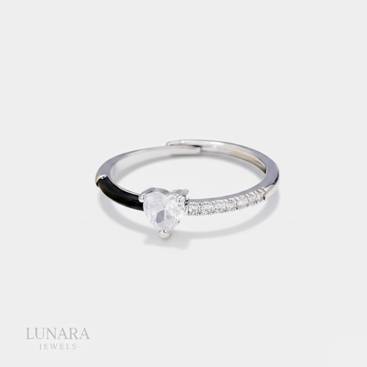 Anillo de corazón para mujer │Lunara Jewels™️