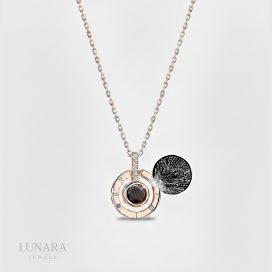 Collar amor eterno 100 idiomas │Lunara Jewels™️