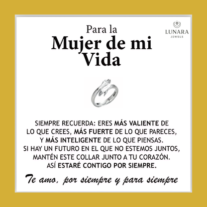 Mi preciosa nieta - Anillo de Abrazo │Lunara Jewels™️